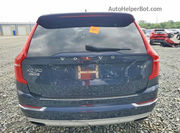 YV4A22PL5K1420051 2019 VOLVO XC90 Синий Вид сзади