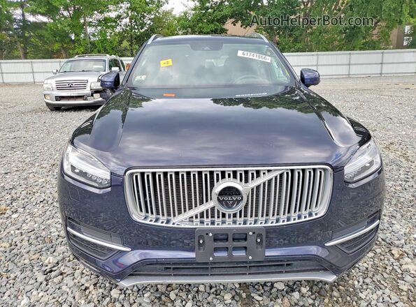 YV4A22PL5K1420051 2019 VOLVO XC90 Синий Вид спереди