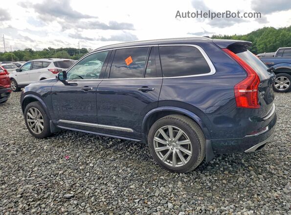 YV4A22PL5K1420051 2019 VOLVO XC90 Синий Задняя левая четверть
