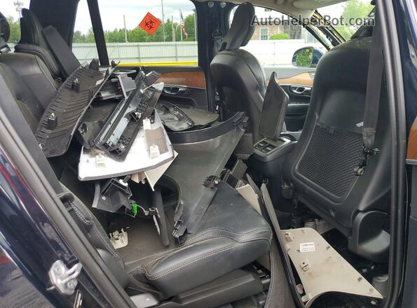 YV4A22PL5K1420051 2019 VOLVO XC90 Синий Вид задней части салона