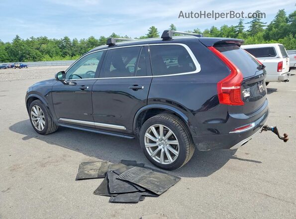 YV4A22PL5K1444799 2019 VOLVO XC90 Черный Задняя левая четверть