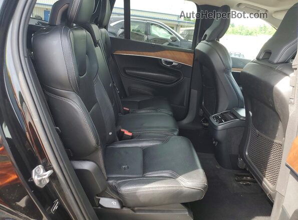 YV4A22PL5K1444799 2019 VOLVO XC90 Черный Вид задней части салона