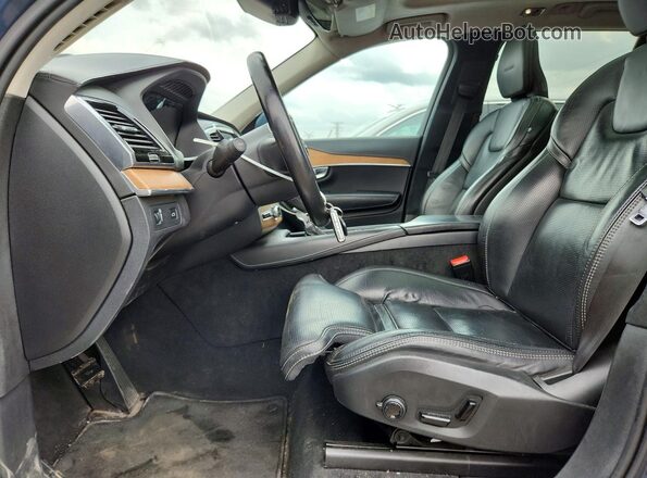 YV4A22PL5K1473526 2019 VOLVO XC90 Blue Vista interior delantera