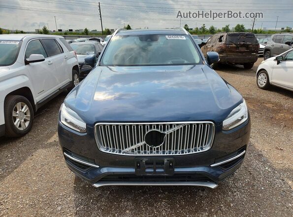 YV4A22PL5K1473526 2019 VOLVO XC90 Blue Vista frontal