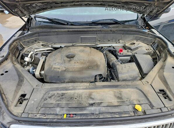 YV4A22PL5K1490424 2019 VOLVO XC90 Black Vista del compartimento del motor