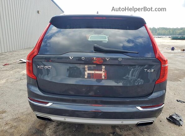 YV4A22PL6G1063308 2016 VOLVO XC90 Blue Հետևի տեսք