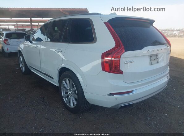 YV4A22PL6G1063941 2016 VOLVO XC90 White Trasero izquierdo