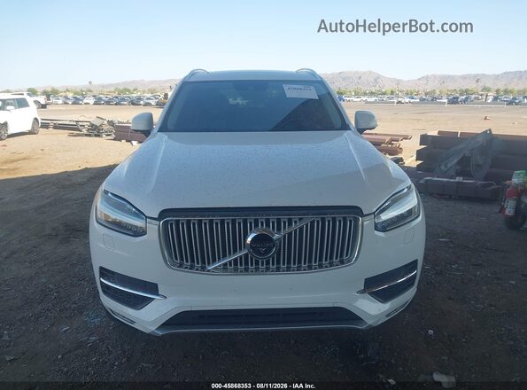 YV4A22PL6G1063941 2016 VOLVO XC90 White Vista frontal