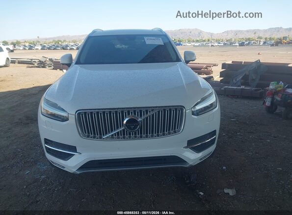 YV4A22PL6G1063941 2016 VOLVO XC90 White Vista del cuadro de instrumentos