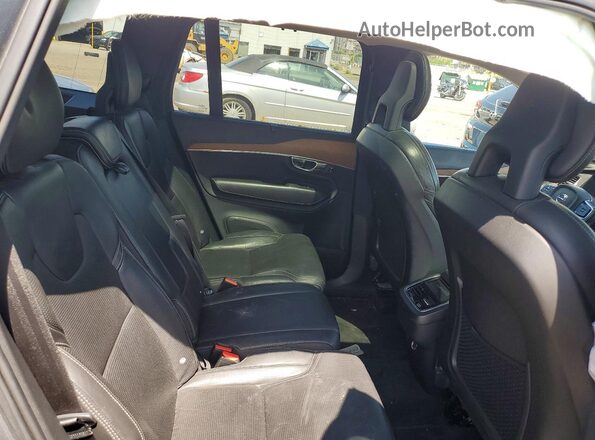YV4A22PL6G1066984 2016 VOLVO XC90 Charcoal Vista de los asientos traseros