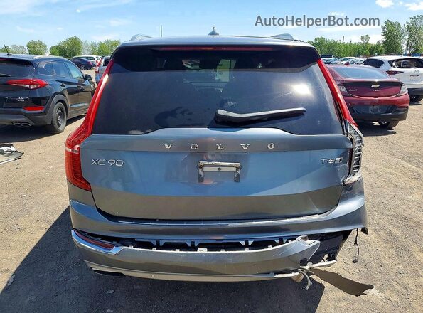 YV4A22PL6G1066984 2016 VOLVO XC90 Charcoal Vista trasera