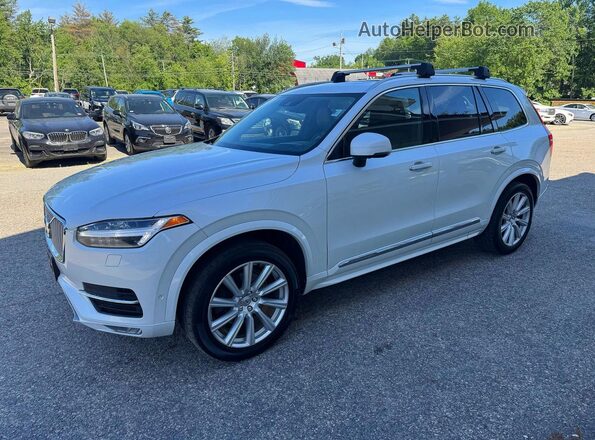 YV4A22PL6K1487077 2019 VOLVO XC90 White Передня права чверть