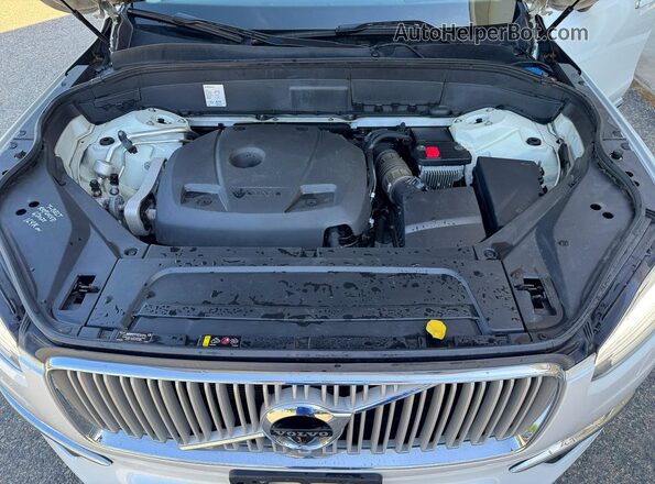YV4A22PL6K1487077 2019 VOLVO XC90 White Вид підкапотного простору