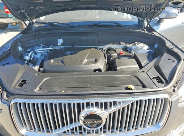 YV4A22PL7G1053080 2016 VOLVO XC90 Gray ძრავის განყოფილების ხედი