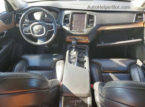 YV4A22PL7G1053080 2016 VOLVO XC90 Gray წინა პანელის ხედი