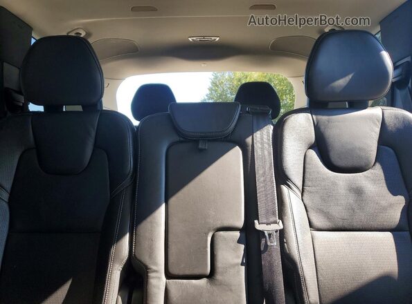 YV4A22PL7G1053080 2016 VOLVO XC90 Gray უკანა სავარძლების ხედი