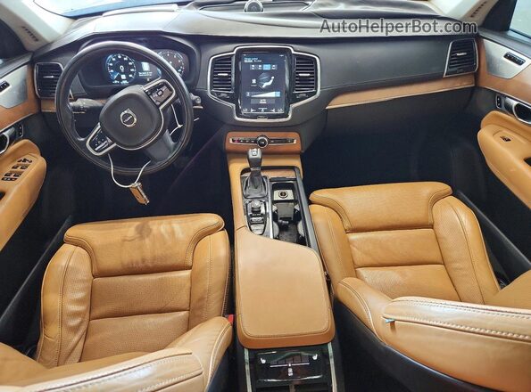 YV4A22PL7G1066055 2016 VOLVO XC90 Угольный Вид щитка приборов