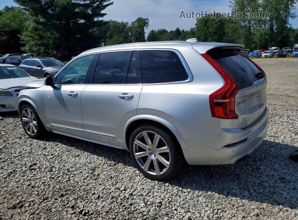 YV4A22PL7H1173995 2017 VOLVO XC90 Silver Trasero izquierdo