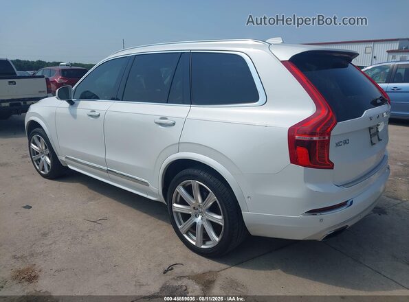 YV4A22PL7J1193377 2018 VOLVO XC90 White Trasero izquierdo