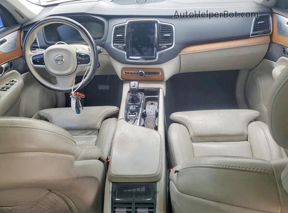 YV4A22PL8J1198636 2018 VOLVO XC90 Gold Առջևի վահանակի տեսք