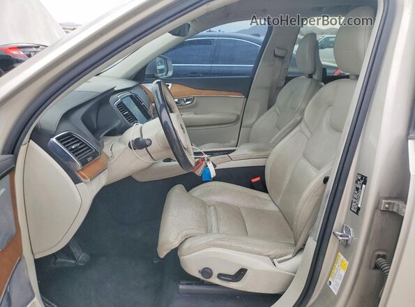 YV4A22PL8J1198636 2018 VOLVO XC90 Gold Սալոնի դիմացի տեսք