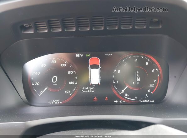 YV4A22PL9G1045787 2016 VOLVO XC90 Black უკანა სავარძლების ხედი