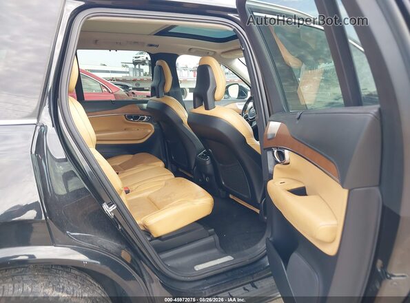 YV4A22PL9G1045787 2016 VOLVO XC90 Black VIN კოდის სტიკერის ხედი