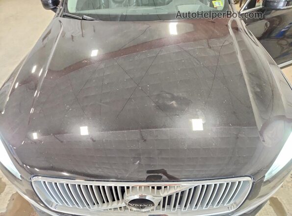 YV4A22PL9H1124538 2017 VOLVO XC90 Black Vista del compartimento del motor