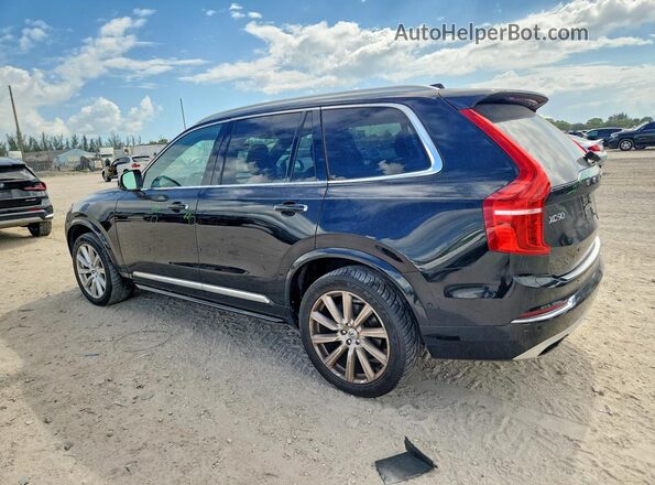 YV4A22PL9J1205478 2018 VOLVO XC90 Black უკანა მარცხენა