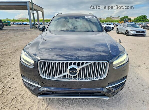 YV4A22PL9J1205478 2018 VOLVO XC90 Black წინა ხედი