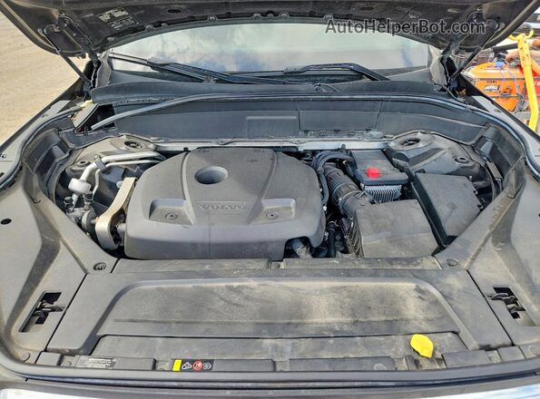 YV4A22PL9J1205478 2018 VOLVO XC90 Black ძრავის განყოფილების ხედი