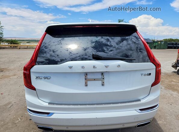 YV4A22PL9J1324874 2018 VOLVO XC90 Белый Вид сзади