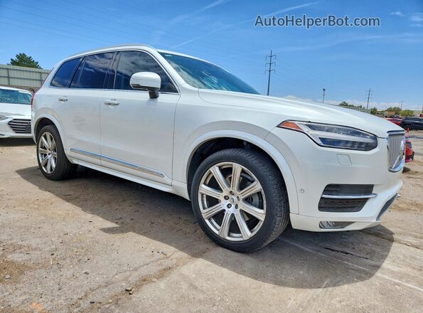 YV4A22PL9J1324874 2018 VOLVO XC90 Белый Передняя правая четверть