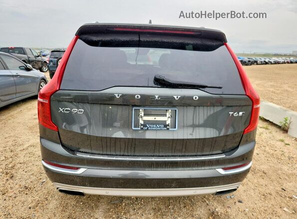 YV4A22PL9J1330917 2018 VOLVO XC90 Black Vista trasera