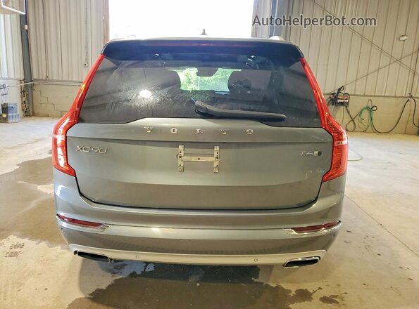 YV4A22PL9K1445549 2019 VOLVO XC90 Серый Вид сзади