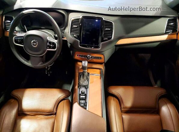 YV4A22PL9K1445549 2019 VOLVO XC90 Серый Вид панели приборов