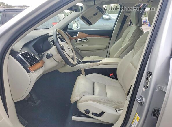 YV4A22PLXG1042381 2016 VOLVO XC90 Silver Սալոնի դիմացի տեսք