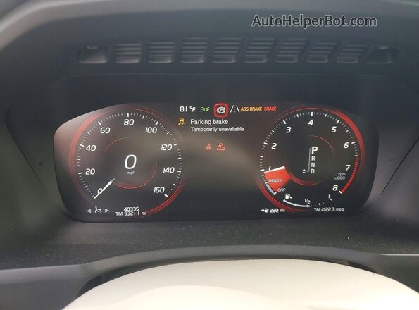 YV4A22PLXG1042381 2016 VOLVO XC90 Silver Սարքավորումների վահանակի տեսք
