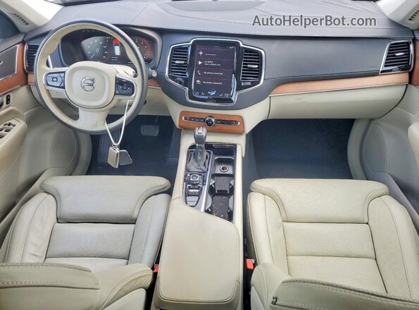 YV4A22PLXG1042381 2016 VOLVO XC90 Silver Առջևի վահանակի տեսք
