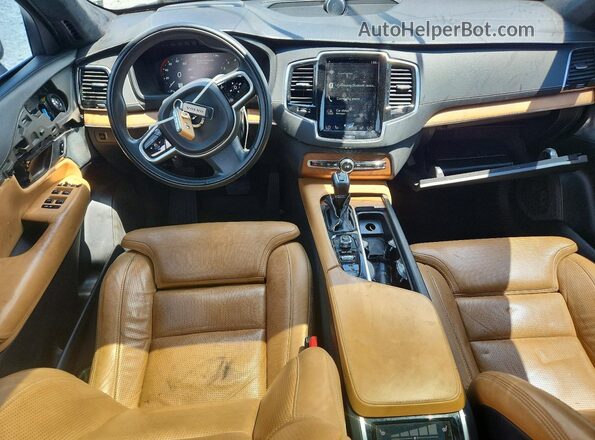 YV4A22PLXK1469441 2019 VOLVO XC90 Черный Вид панели приборов