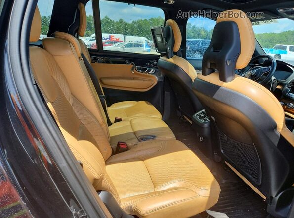 YV4A22PLXK1469441 2019 VOLVO XC90 Черный Вид задней части салона