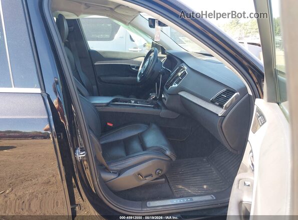 YV4A22PLXM1675751 2021 VOLVO XC90 Black Вид салону спереду