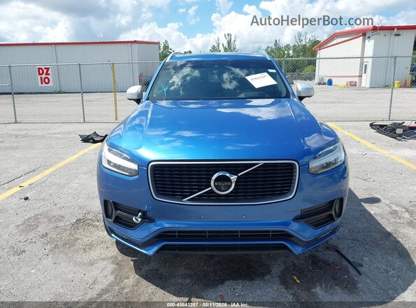 YV4A22PM2G1050435 2016 VOLVO XC90 Синий Вид спереди