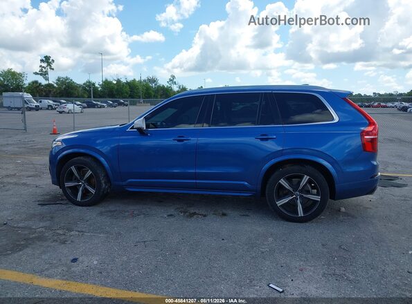 YV4A22PM2G1050435 2016 VOLVO XC90 Синий Панорамный вид салона 360°