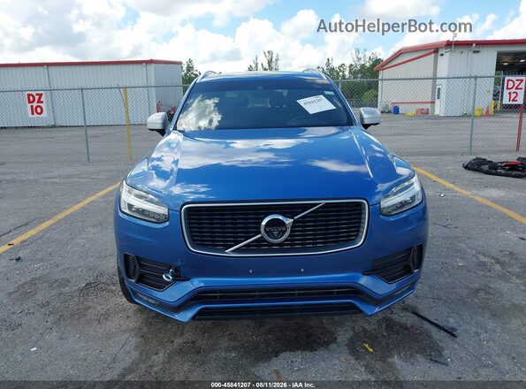 YV4A22PM2G1050435 2016 VOLVO XC90 Синий Вид щитка приборов