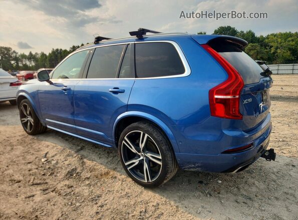 YV4A22PM5G1081470 2016 VOLVO XC90 Blue Задня ліва чверть