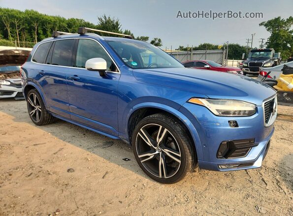 YV4A22PM5G1081470 2016 VOLVO XC90 Blue Передня права чверть