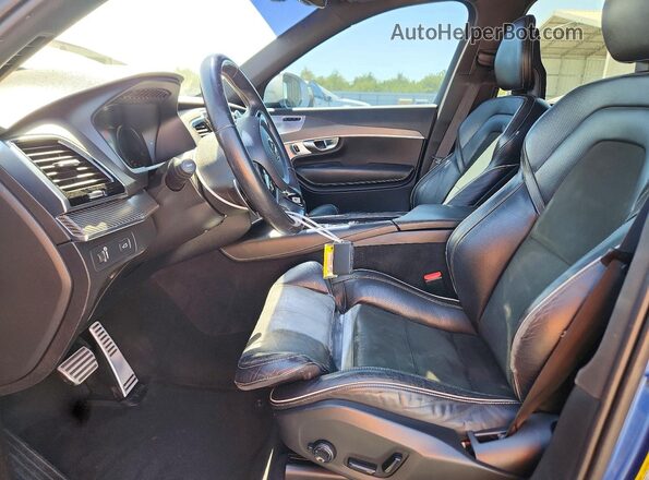 YV4A22PM9G1042218 2016 VOLVO XC90 Blue Vista interior delantera