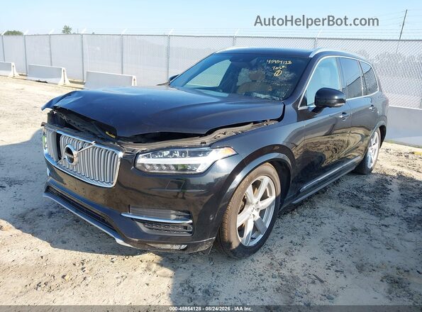 YV4A22PN8G1004147 2016 VOLVO XC90 Black Vista tres cuartos delantera izquierda