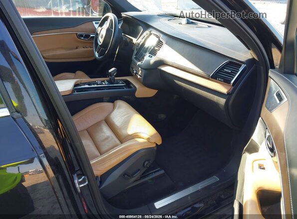 YV4A22PN8G1004147 2016 VOLVO XC90 Black Vista interior delantera